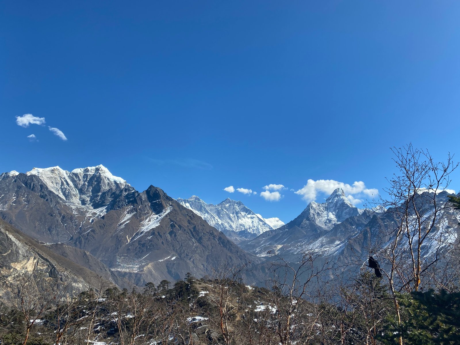  Trek from Namche Bazaar (3,440 m) to Lukla (2,740 m)