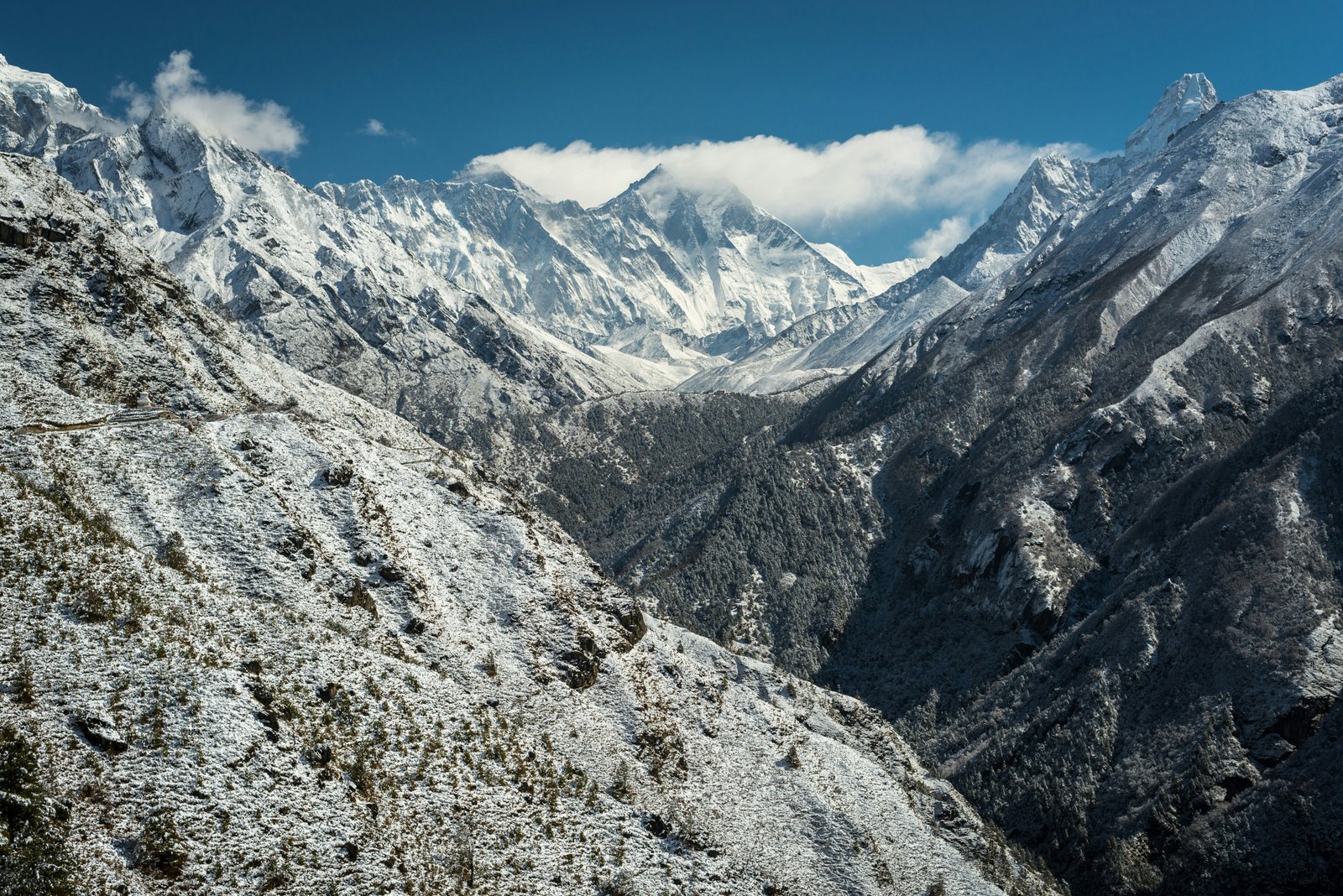  Trek from Lobuche (4,940 m) to Everest Base Camp (5,364 m) and return to Gorak Shep (5,190 m)