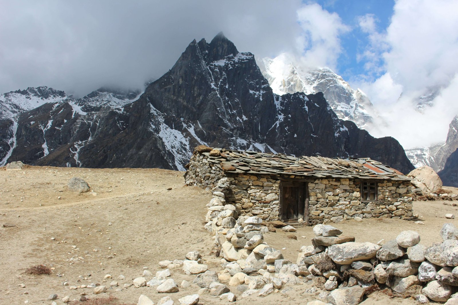  Trek from Dingboche (4,110 m) to Lobuche (4,940 m)