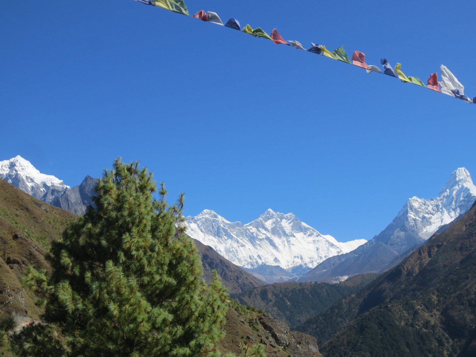  Trek from Namche Bazaar (3,440 m) to Tengboche (3,860 m)